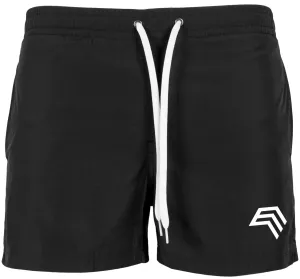 ― % ― BBD 0050 ― Herren Swim Shorts Badehose - Schwarz [M]