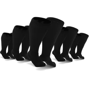 5 For Price of 3 Black EasyStretch™ Diabetic Socks