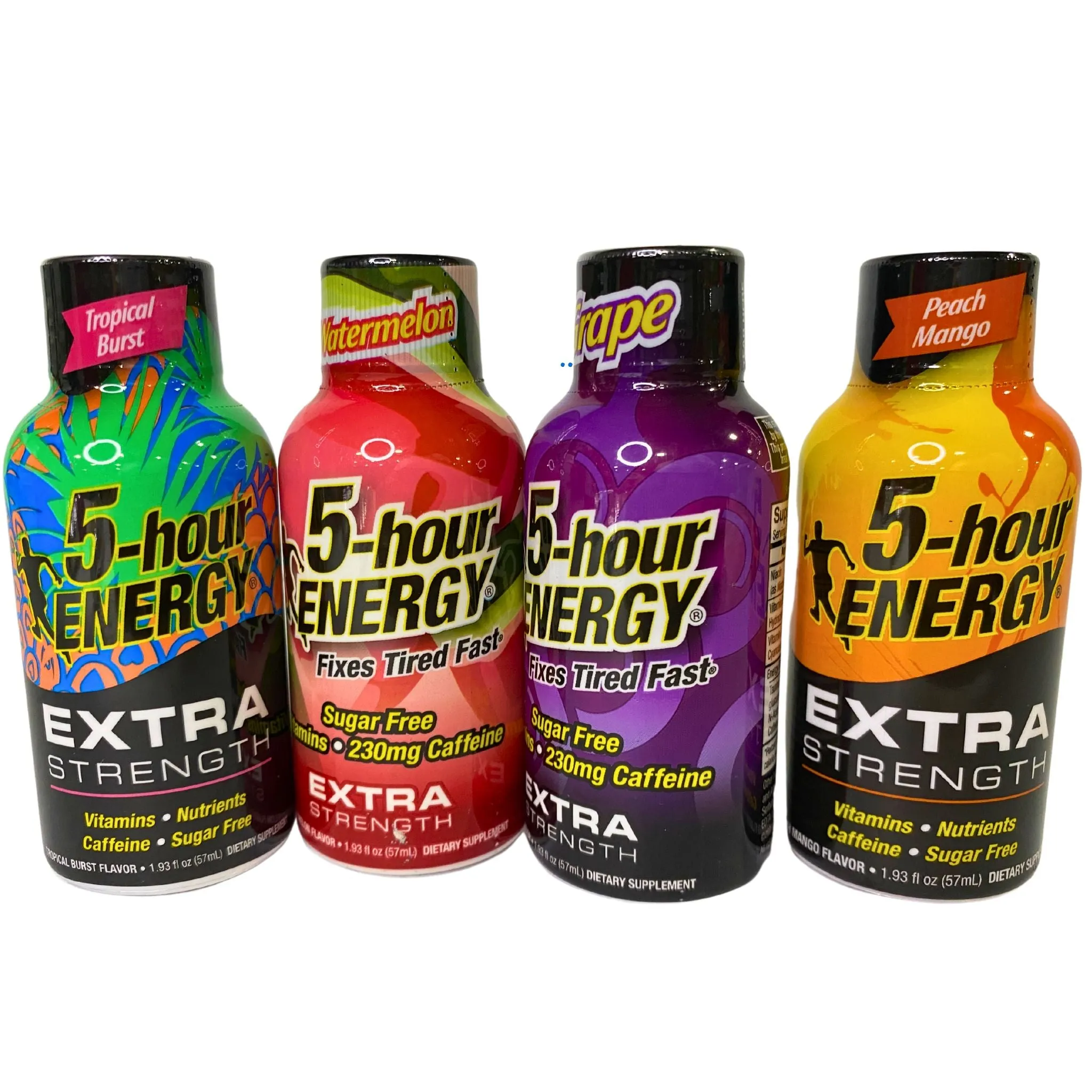 5 Hour Energy Extra  Strength Assorted Flavor (48 Pcs Lot)