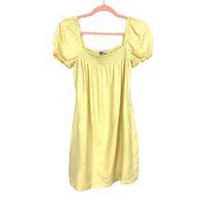 Abercrombie & Fitch Yellow Fit To Flatter Dress & Bandana Set NWT- Size S