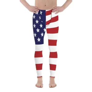 American Flag Men's Leggings