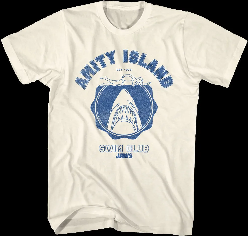 Amity Island Swim Club Jaws T-Shirt