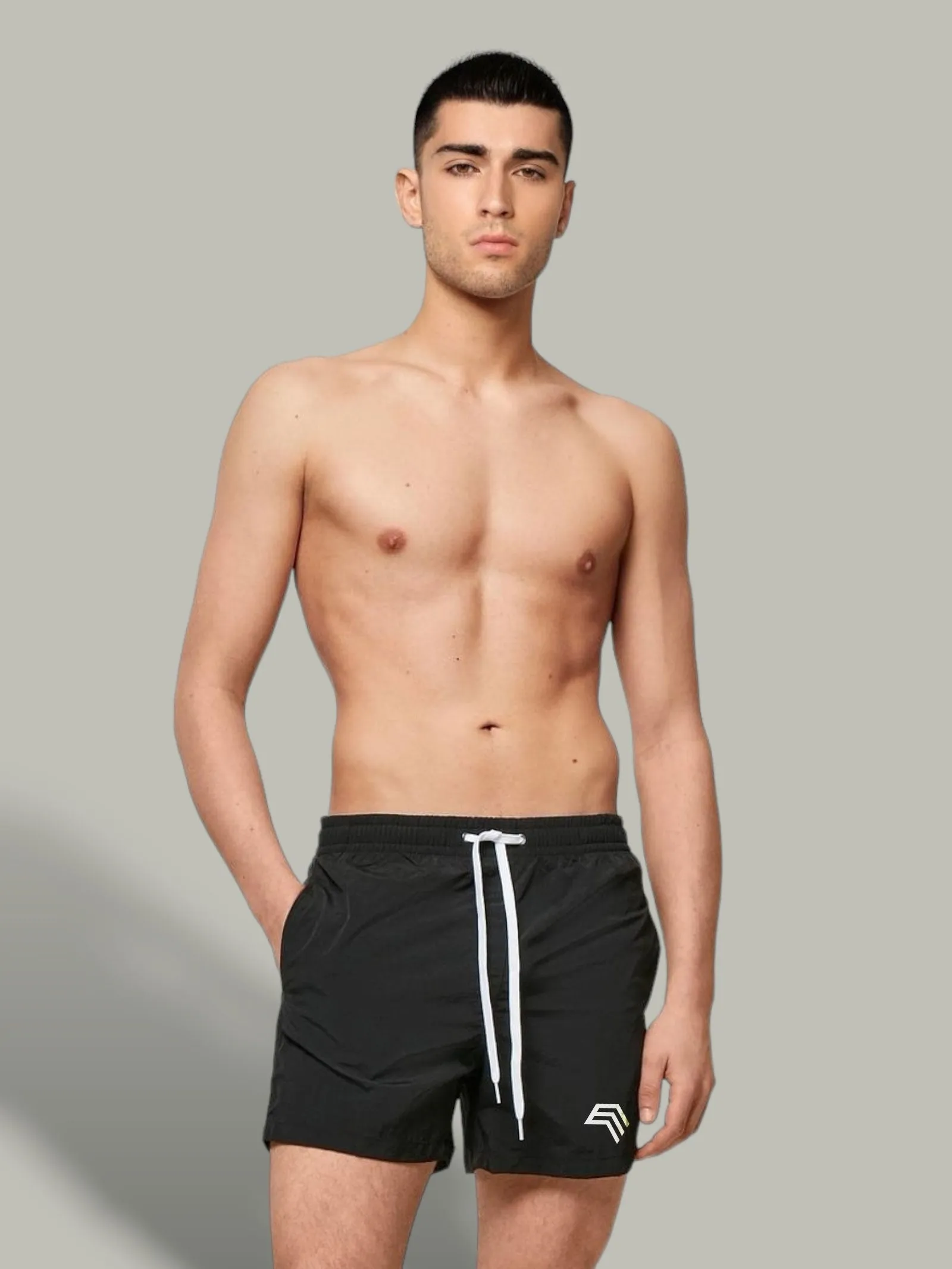 BBD 0050 ― Herren Swim Shorts Badehose - Forrest Grün