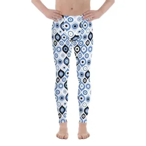 Blue Eye Pattern Men's Leggings