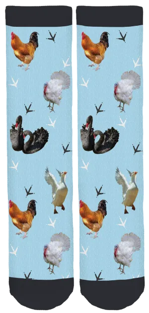 Carolina Waterfowl Rescue Crew Socks