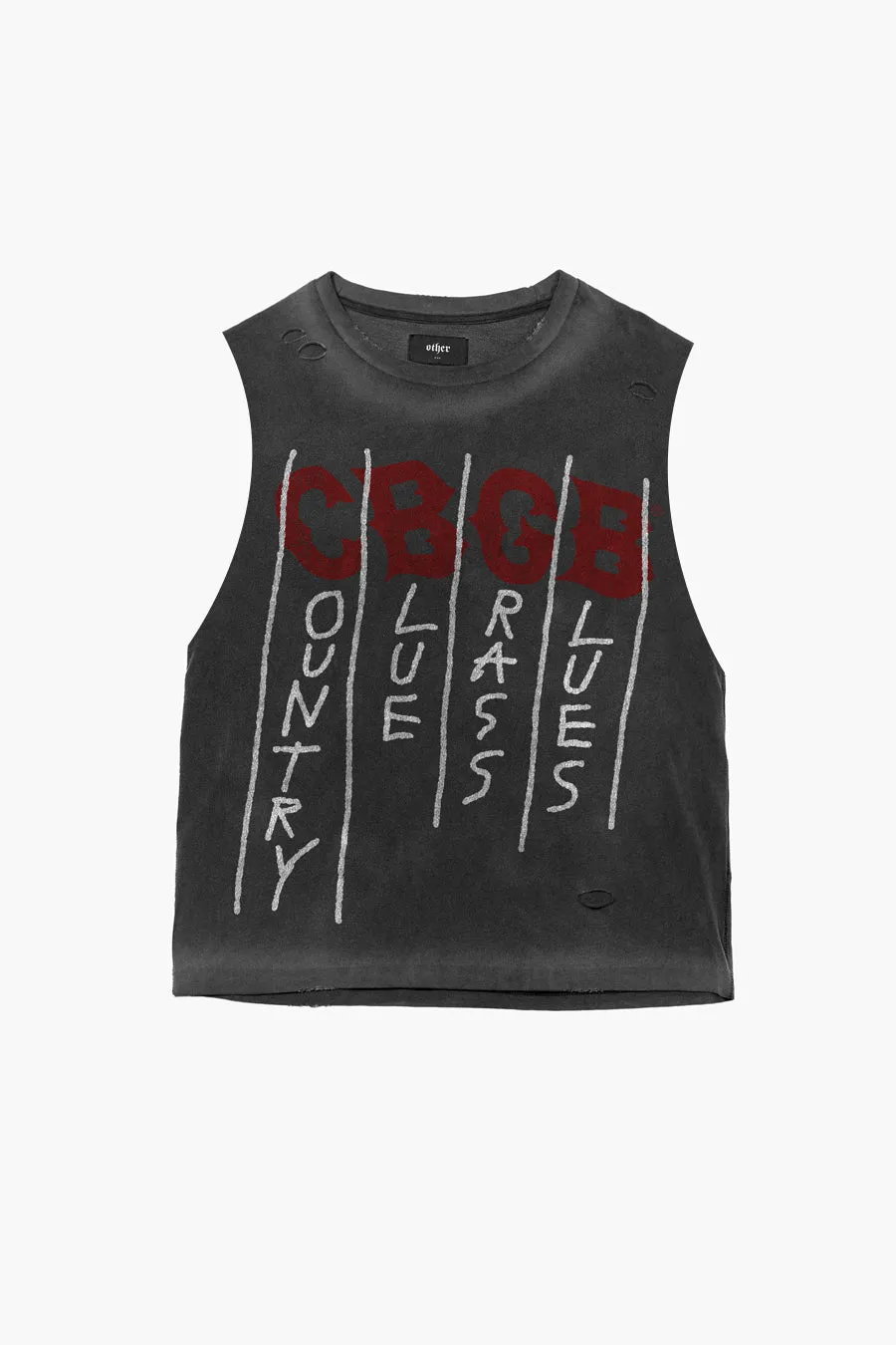 CBGB GRAFFITI VINTAGE TANK