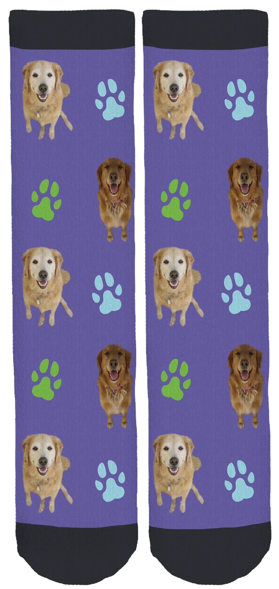 Double Trouble Retrievers Crew Socks