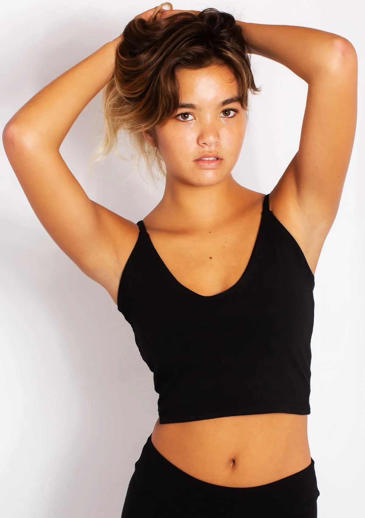 EcoFlex Organic Cotton Kaia Cami Crop Top