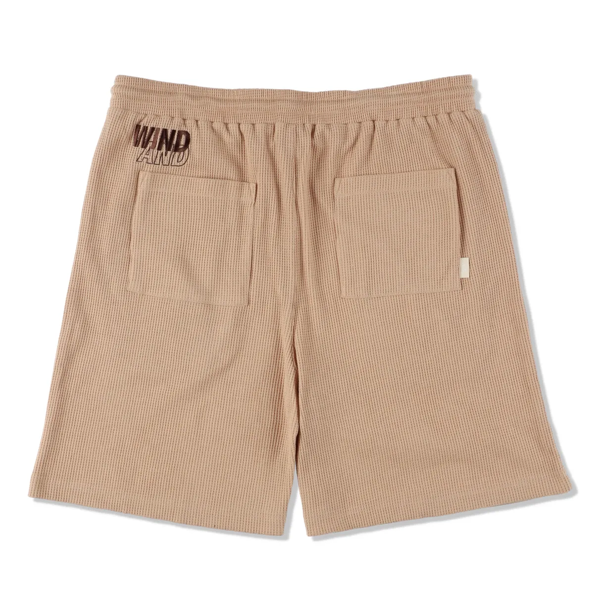 ES_WAFFLE SHORT PANT / SAND