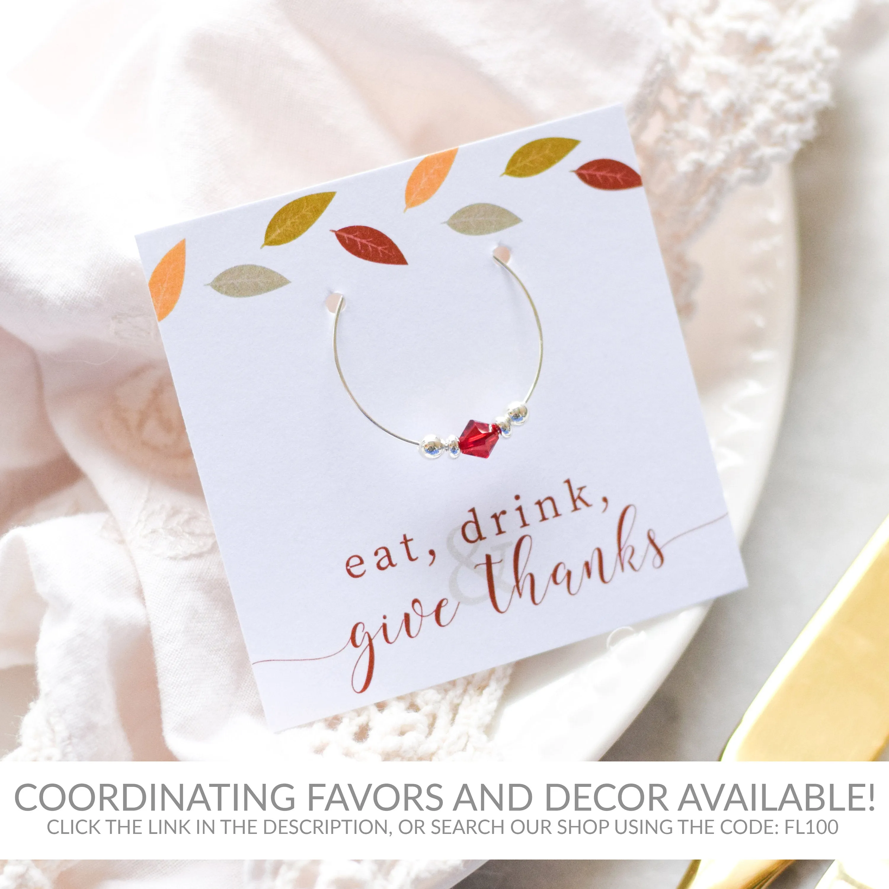 Fall Leaves Happy Thanksgiving Sign Printable, INSTANT DOWNLOAD - FL100