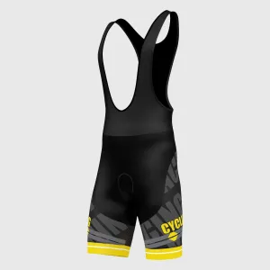 Fdx Core Yellow Men's & Boy's Summer Cycling Bib Shorts