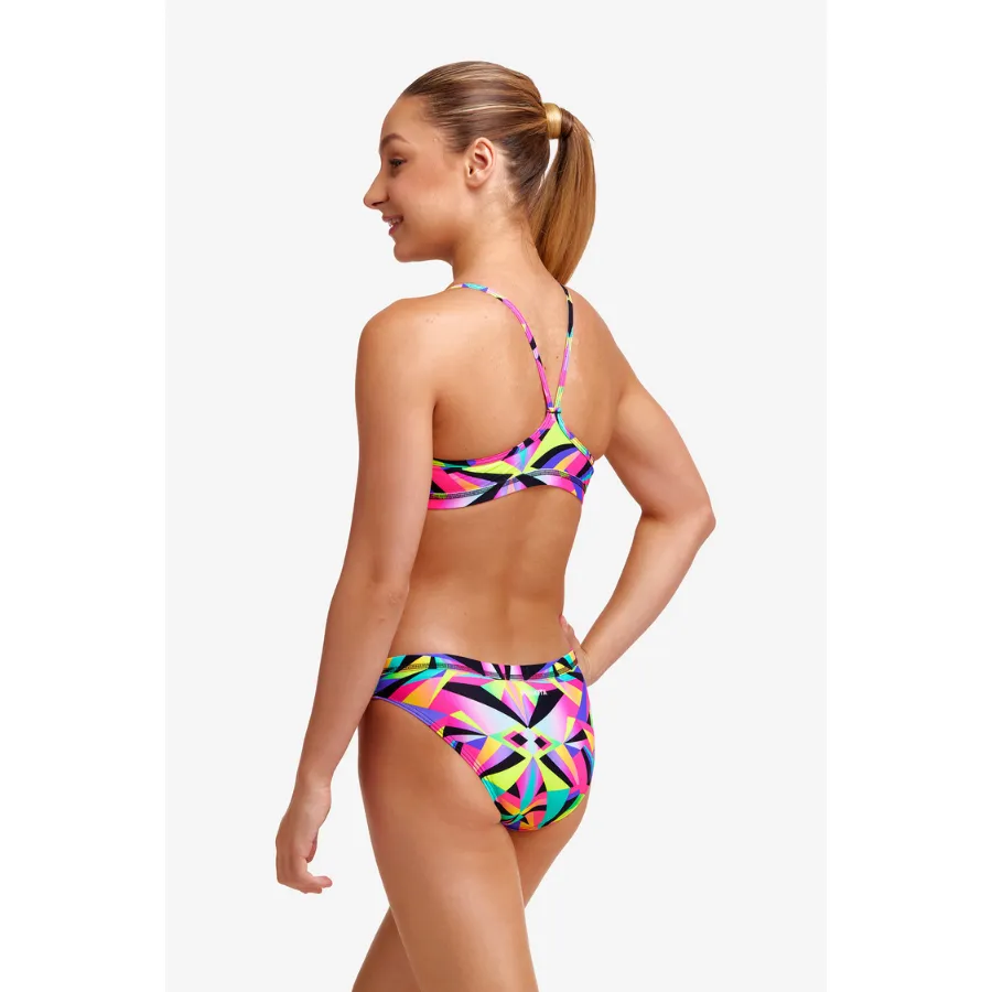 Funkita Girls Racerback Two Piece FS02G - Crystal Eyes