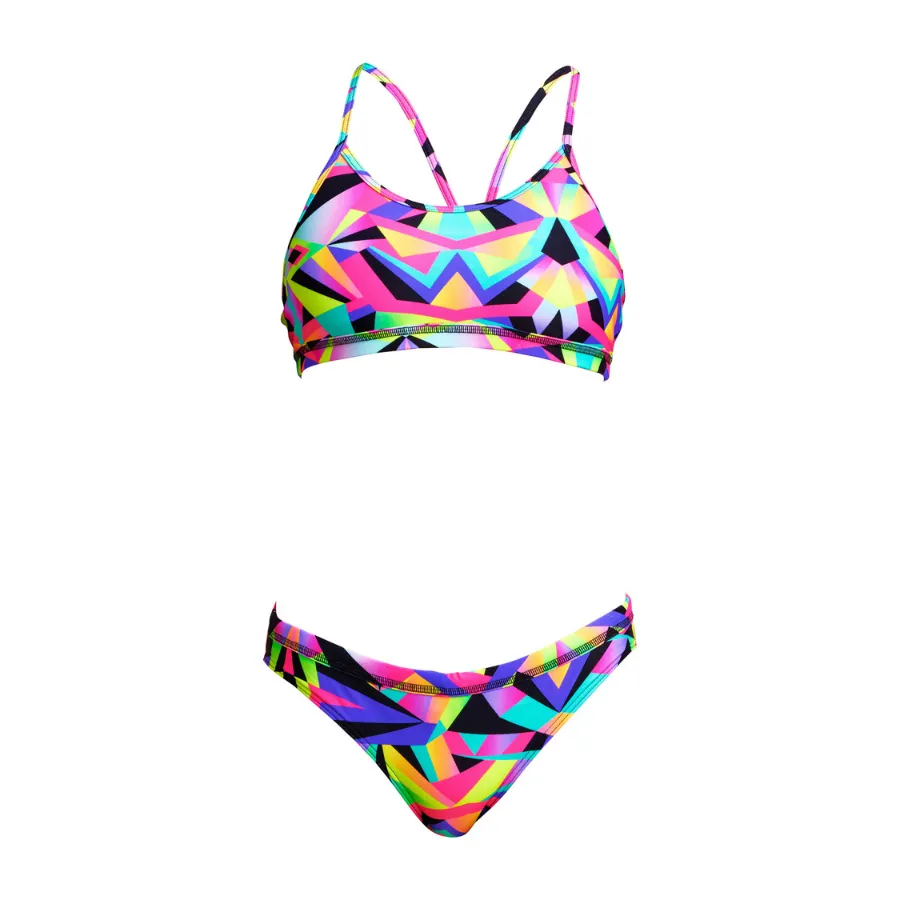 Funkita Girls Racerback Two Piece FS02G - Crystal Eyes