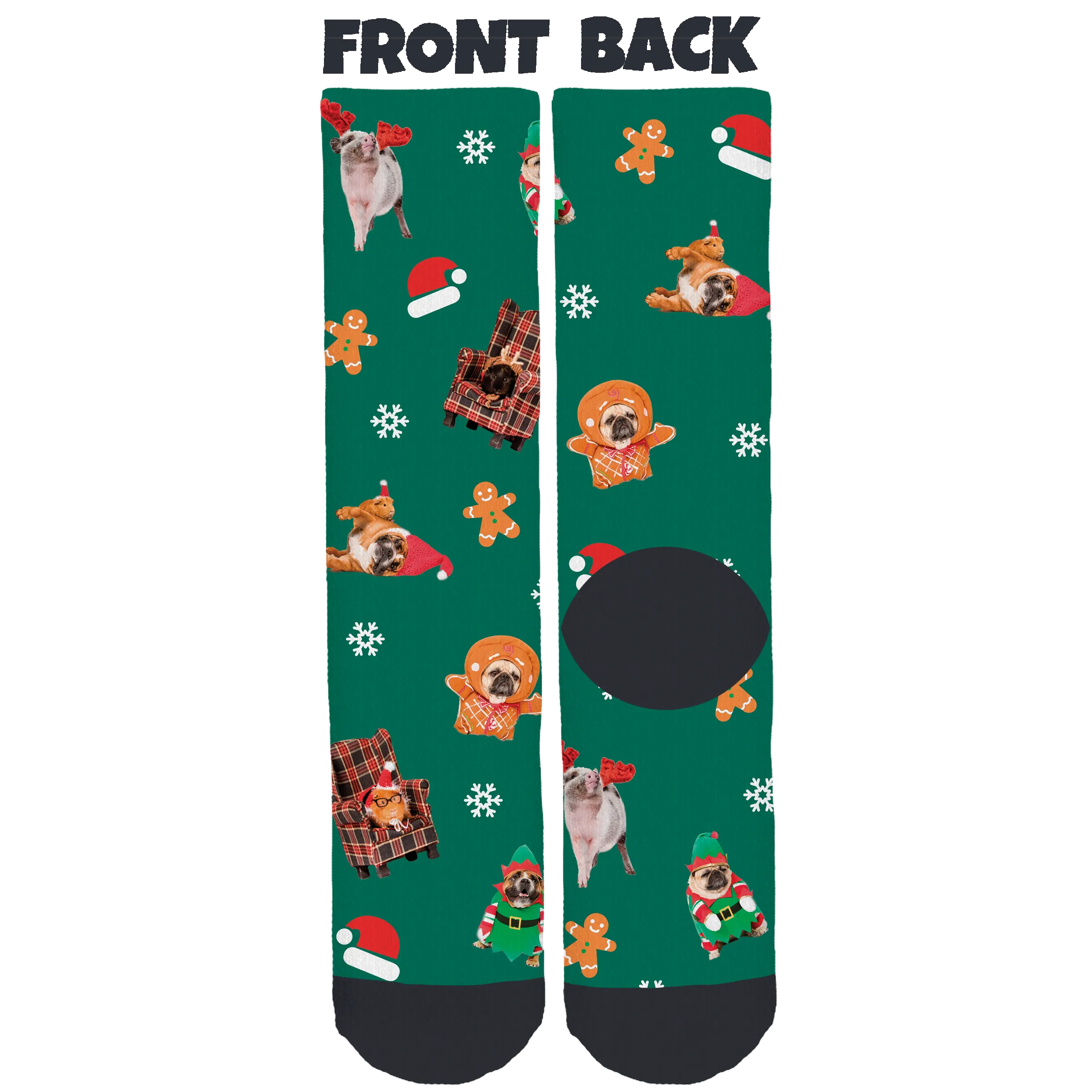 Furballs Inc. Holiday Crew Socks