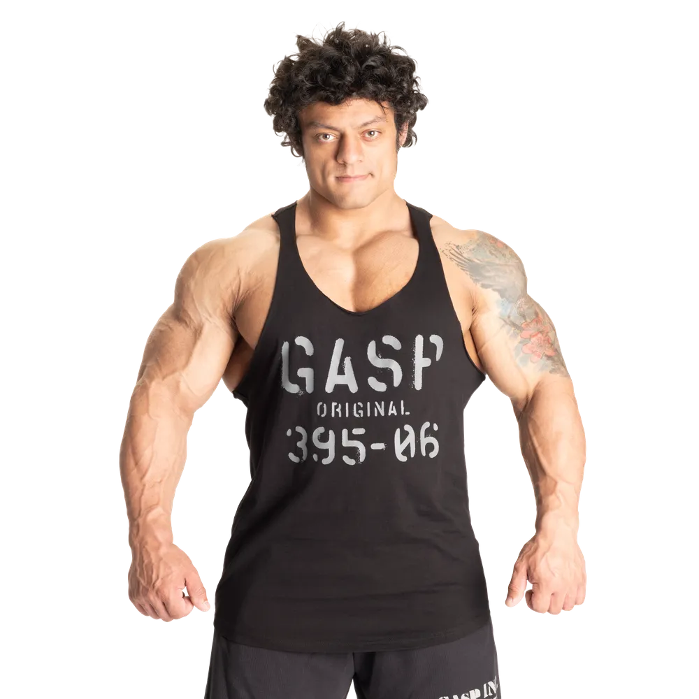 Gasp Original Stringer, Black/Grey