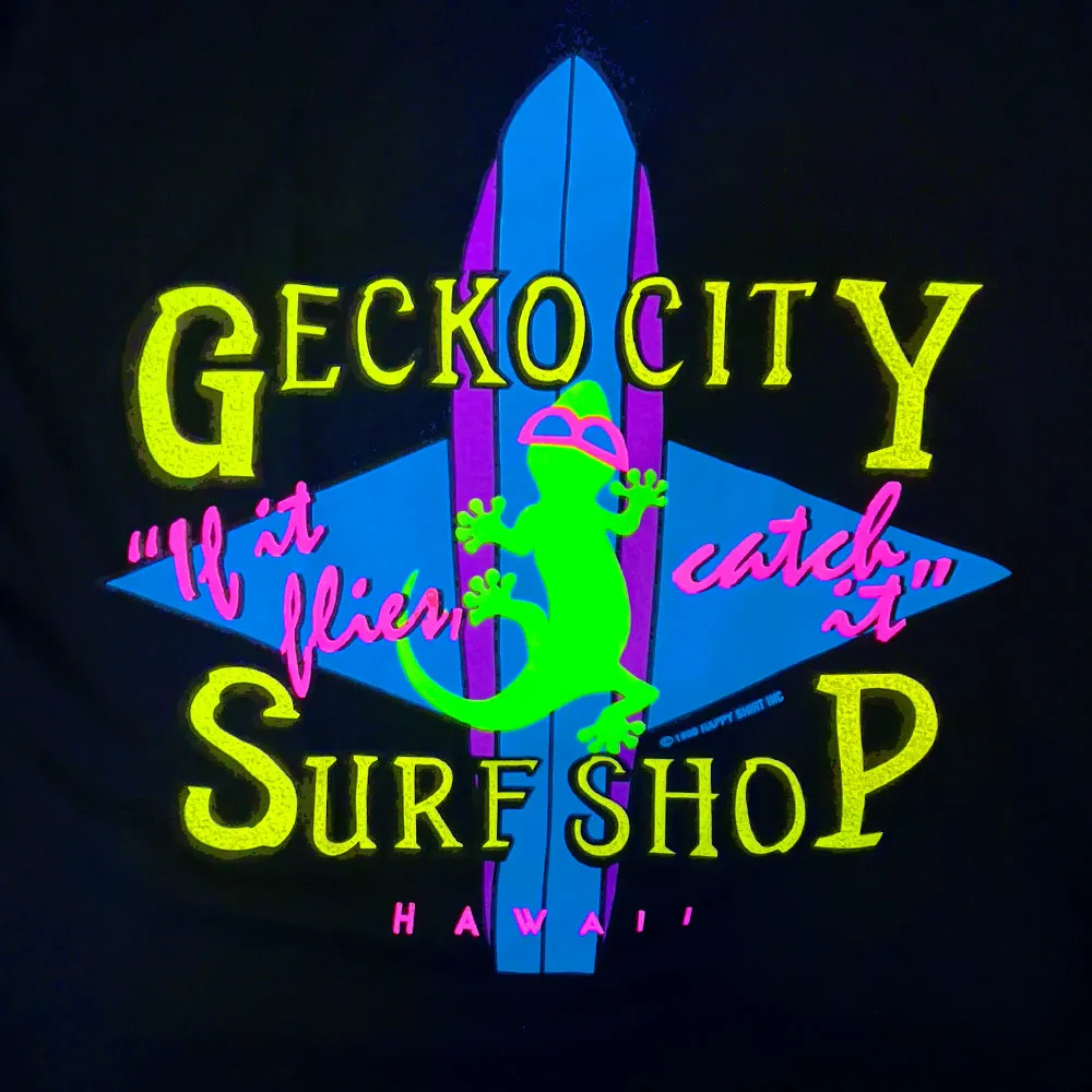 Gecko City Surf Shop 1989 Crew