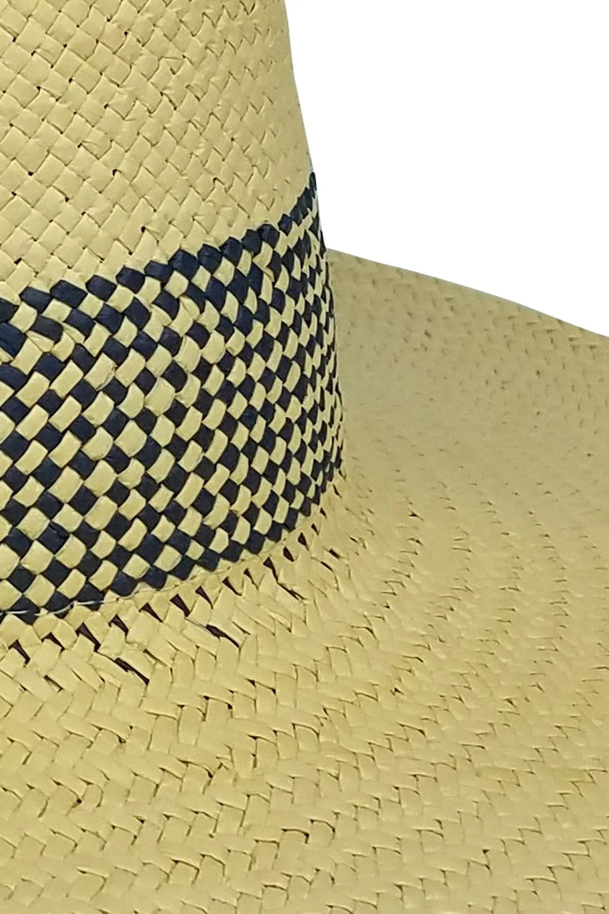 GINGHAM INSET SUNHAT