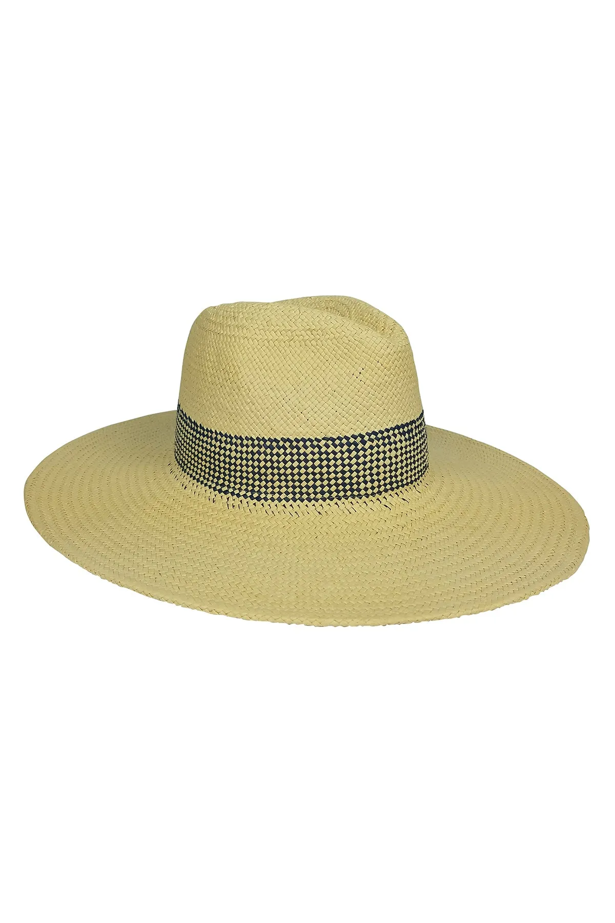 GINGHAM INSET SUNHAT