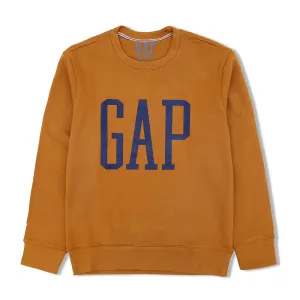 GP - Men 'Mustard' Gap Printed Terry Sweatshirt GP942