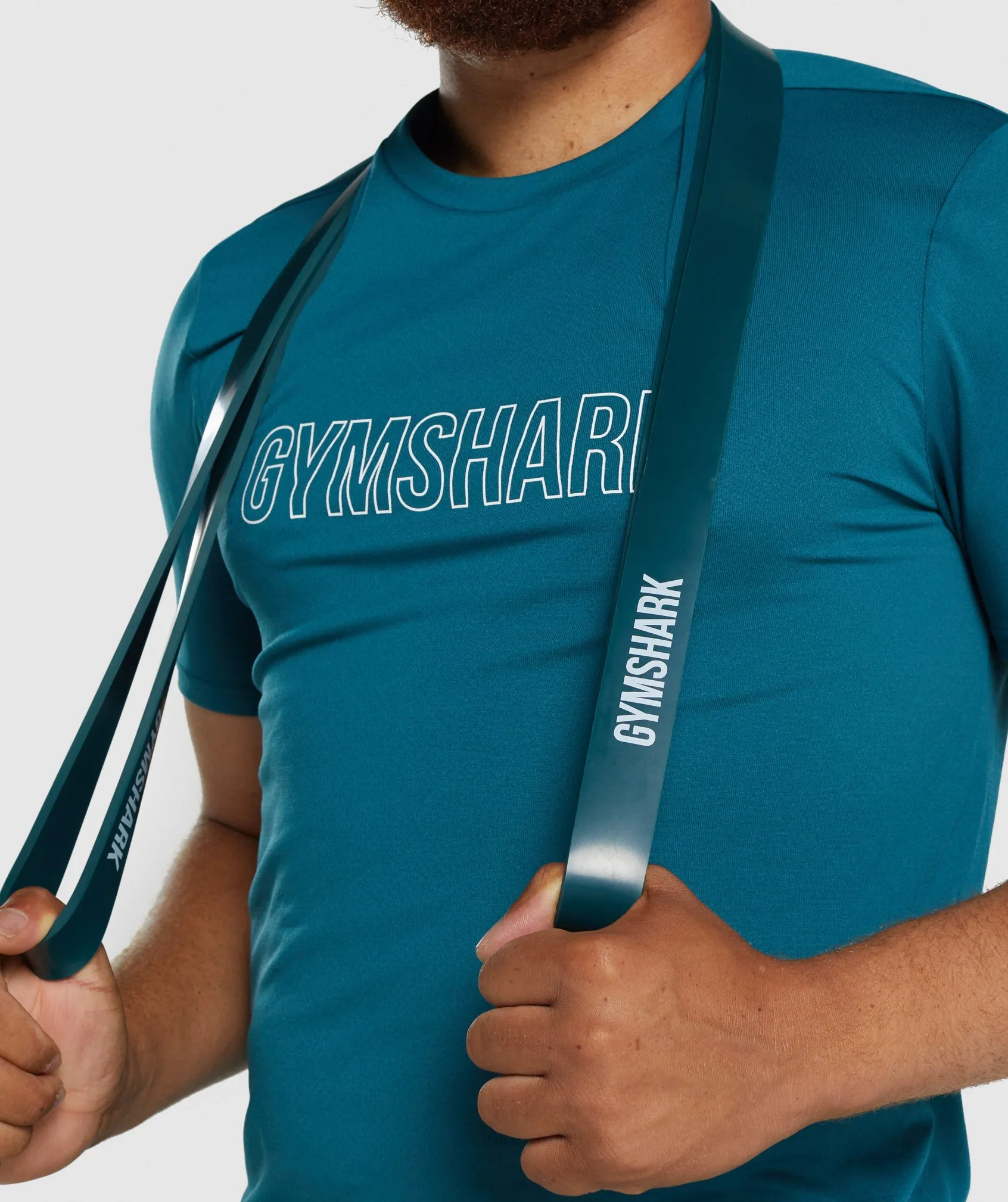 Gymshark 11kg to 36kg Resistance Band - Teal