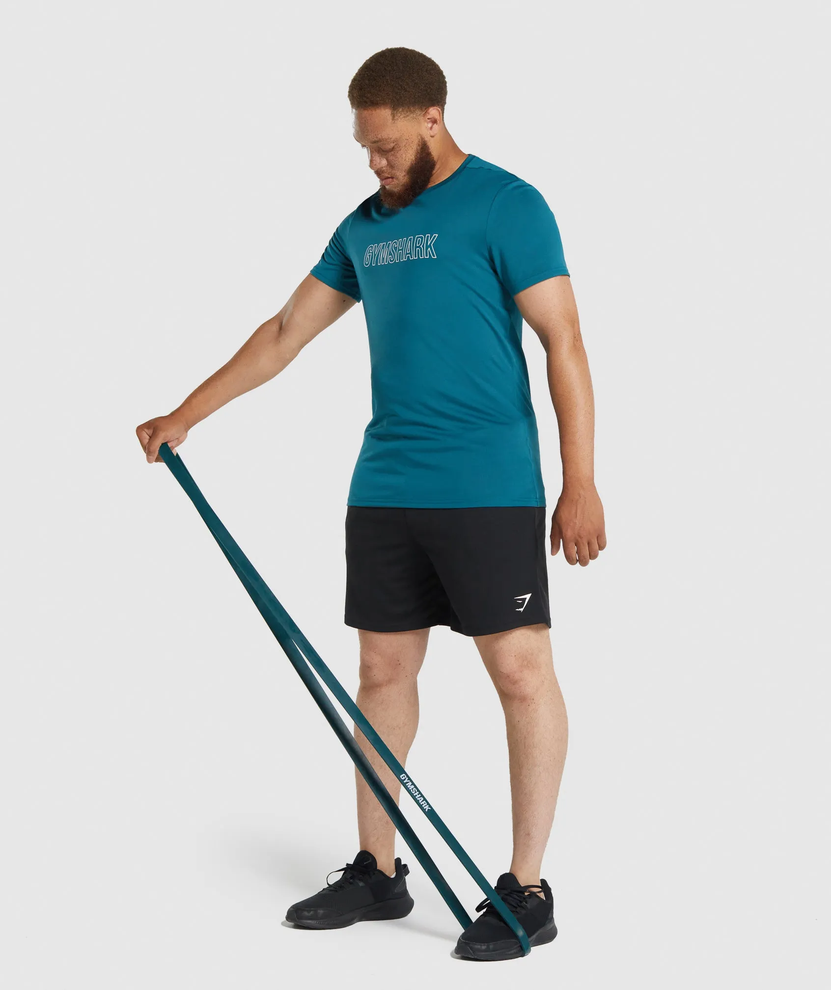 Gymshark 11kg to 36kg Resistance Band - Teal