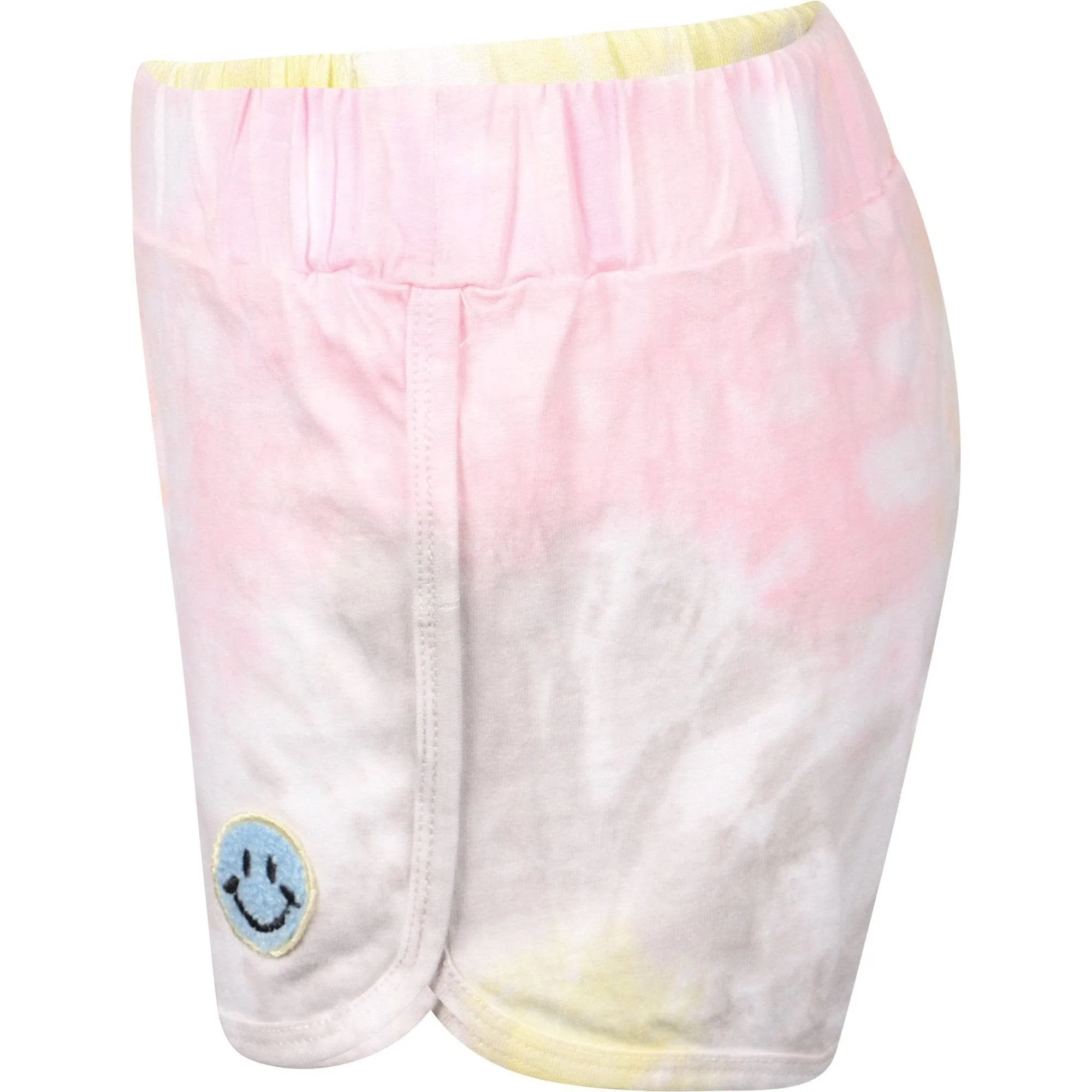 Happy Face Tie Dye Short Set