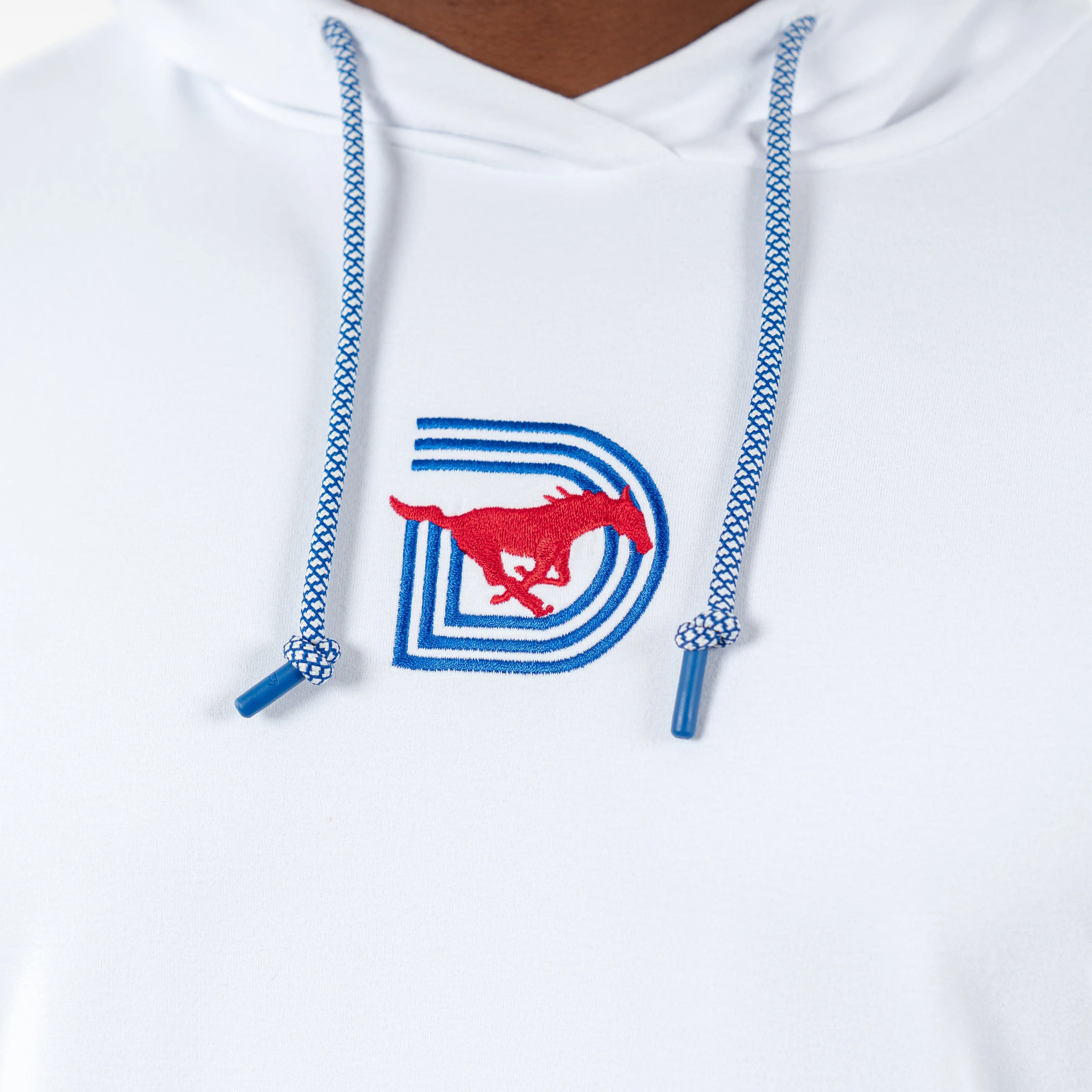 Hesi Collegiate Hoodie - SMU | Solid - White - SMU - 1