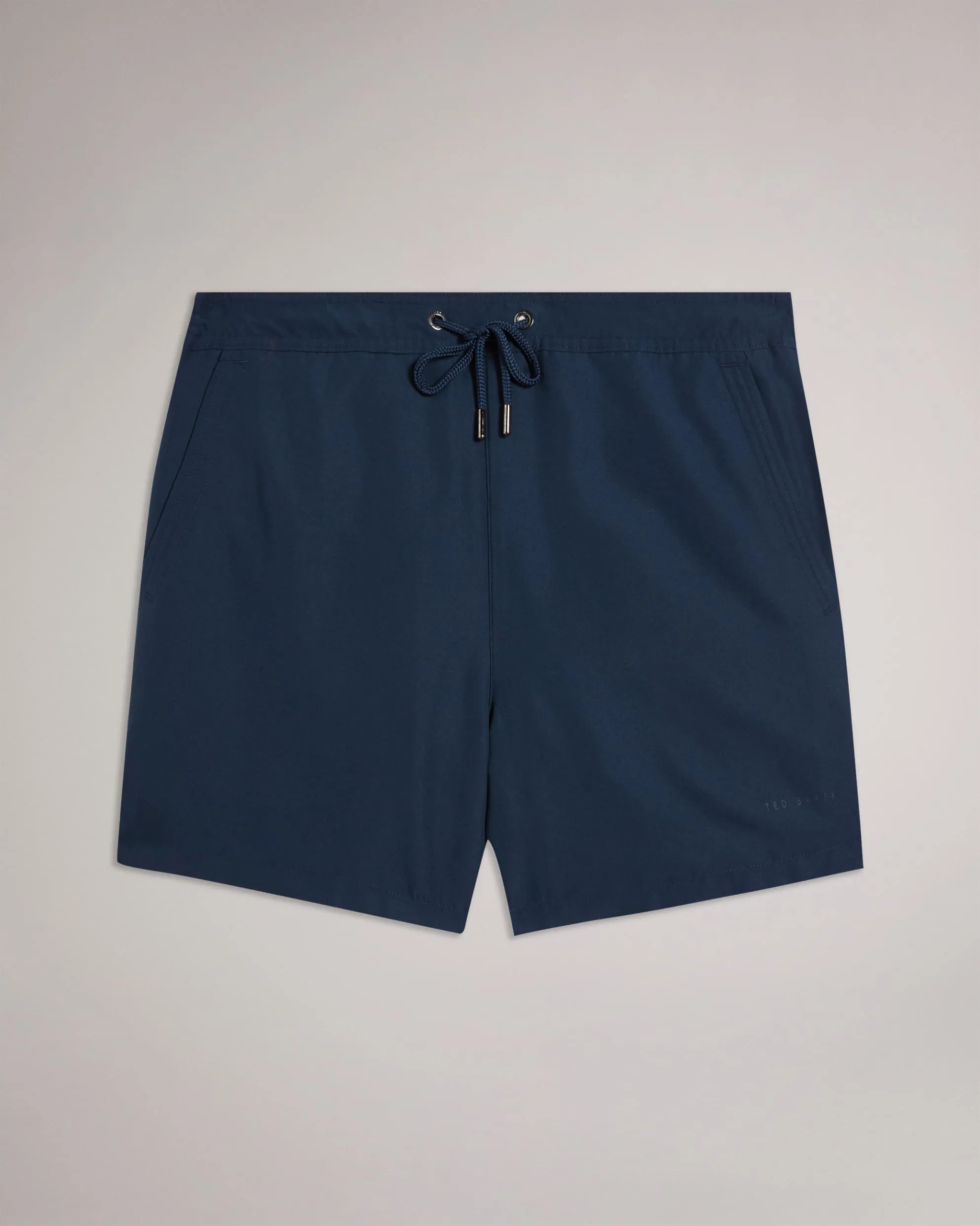 Hiltree Plain SwimShorts Navy