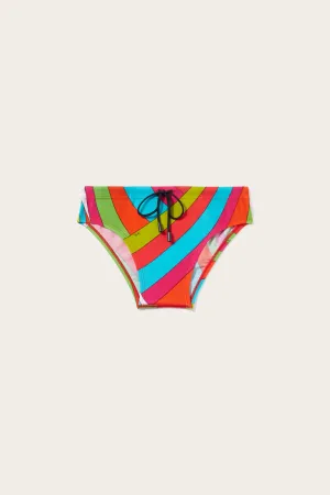 Iride-Print Swim Briefs