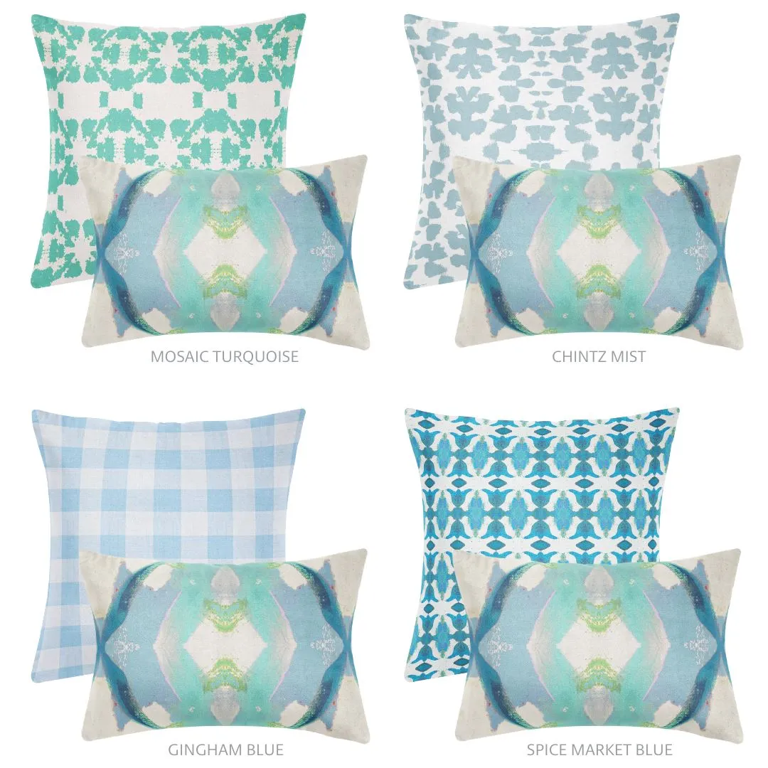 Jasmine Blue 14x20 Pillow