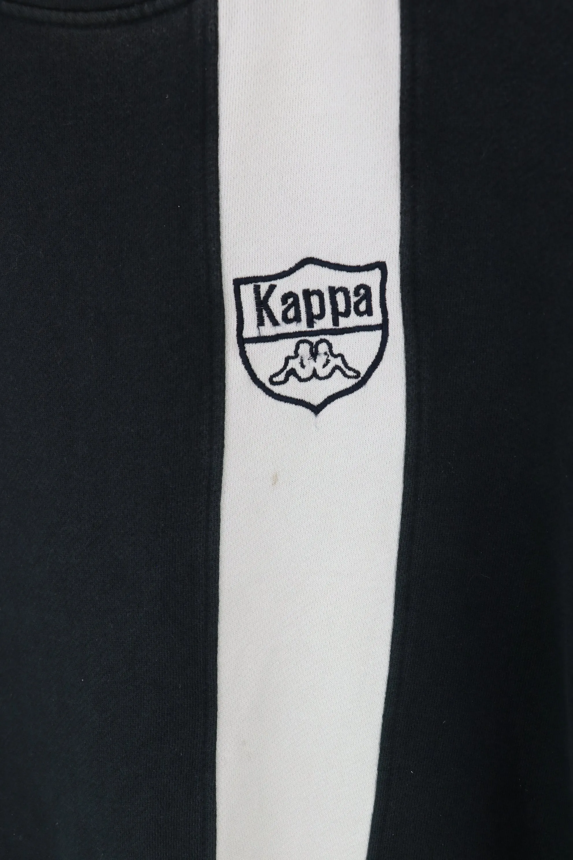 Kappa Sweatshirt Black/White XL