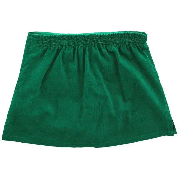 Kelly Green Corduroy - Skort