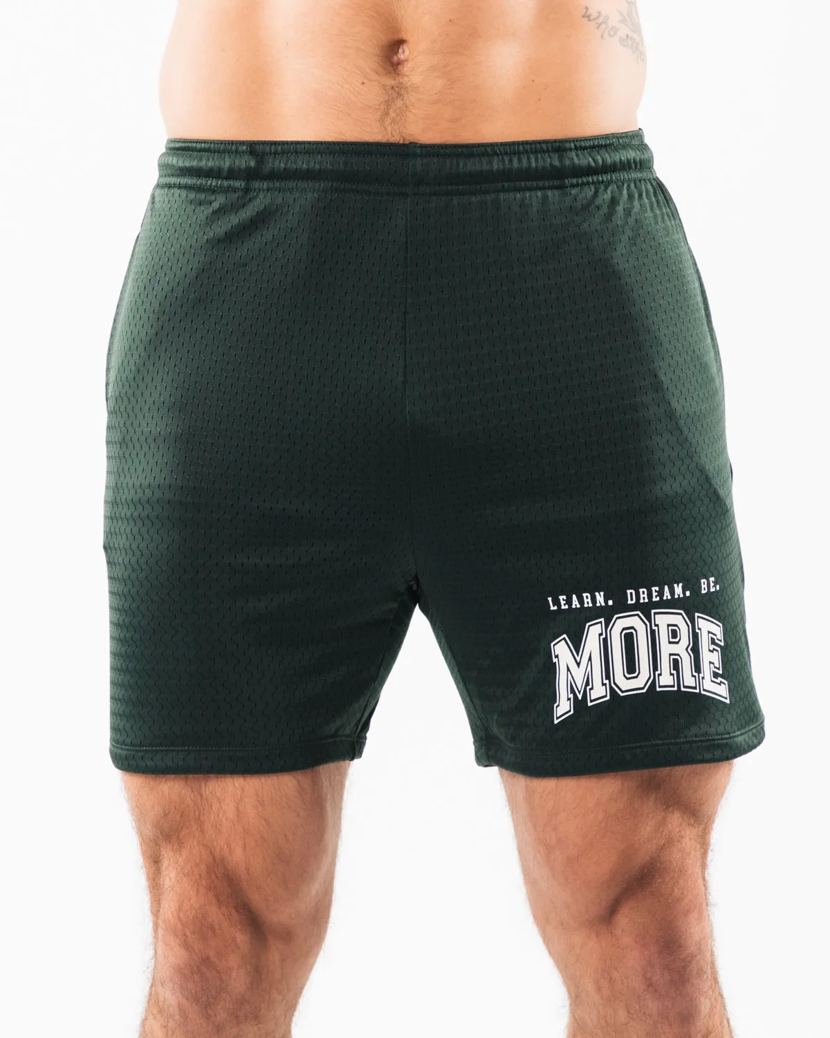 LDB More Mesh Short 6" - Evergreen