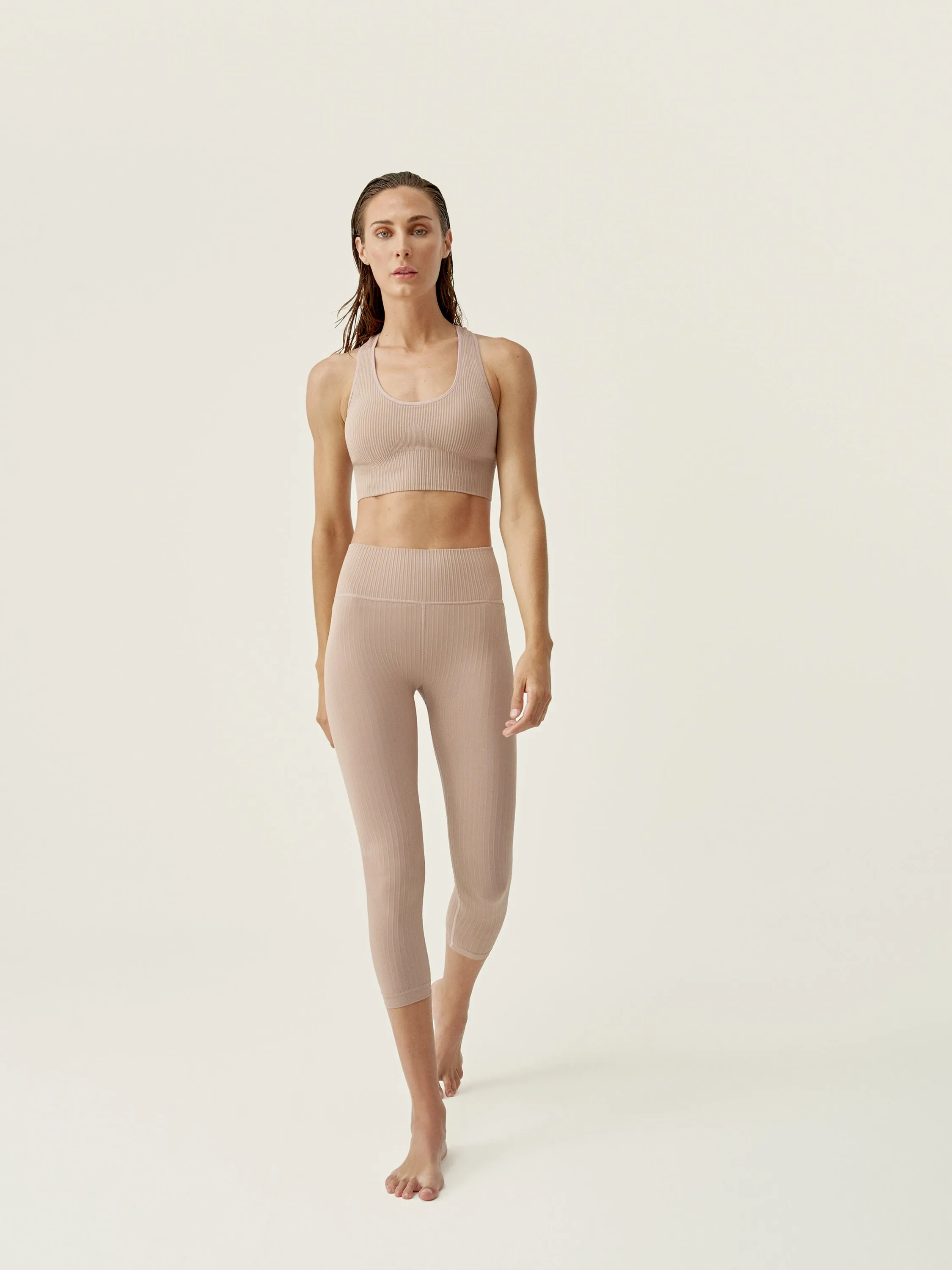 Legging Samay - Nu/Blanc