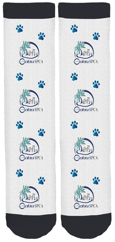 Limited Edition Oahu SPCA Crew Socks