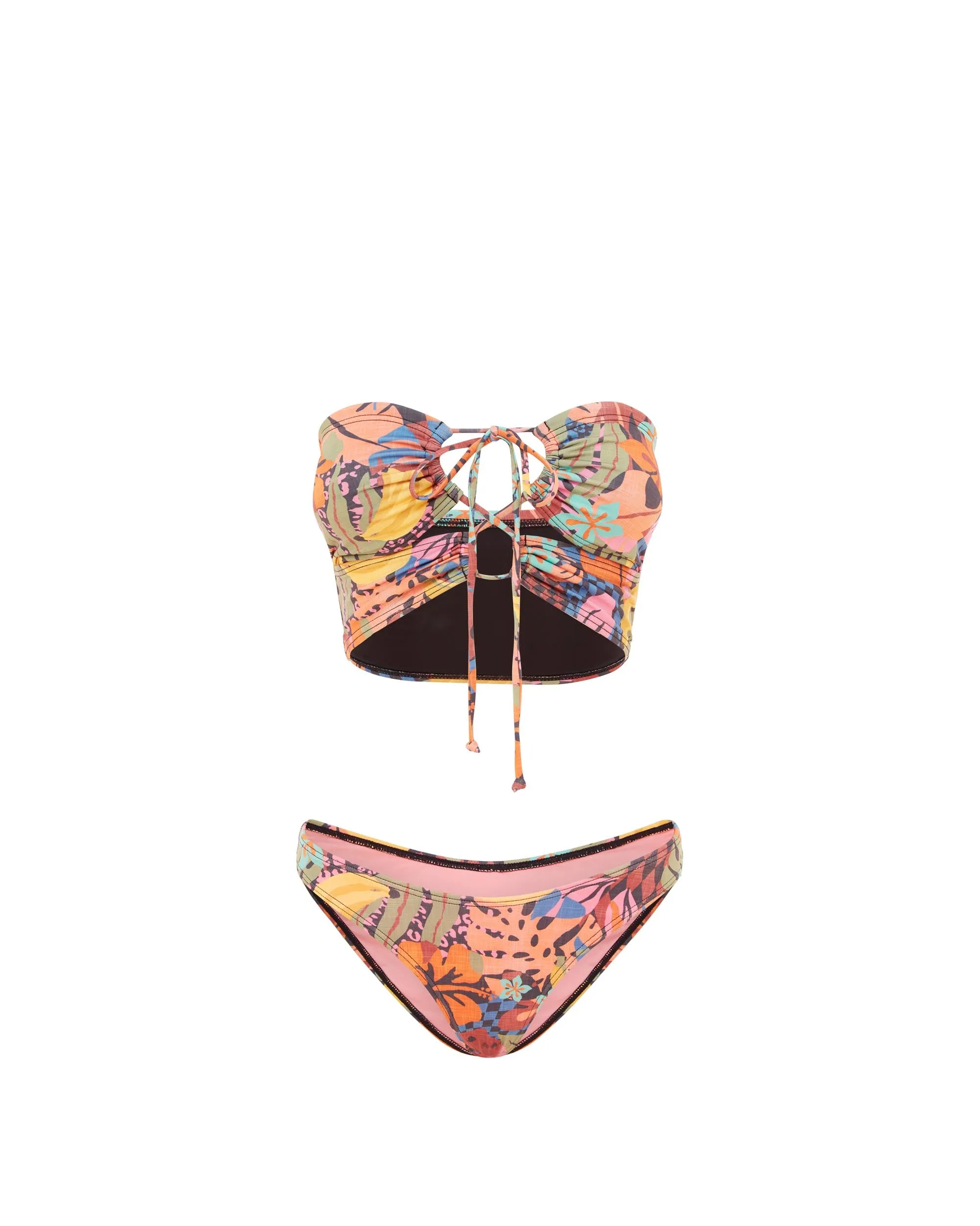 Mamacita Koko Crop Top - Multi Colour