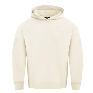 MLB BALTIMORE ORIOLES NEUTRAL MEN'S DROP SHOULDER PO HOODIE (EGGSHELL)