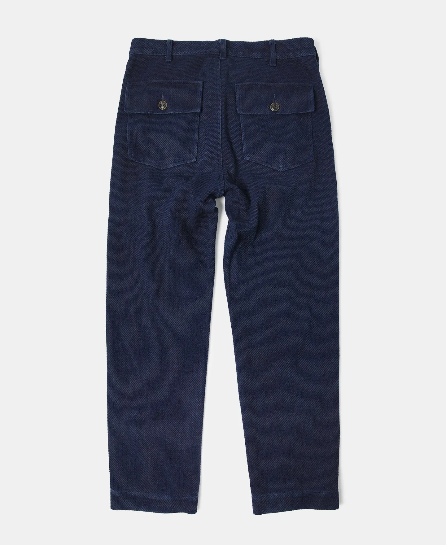 OG-107 Fatigue Pants - Indigo-Dyed Sashiko Version