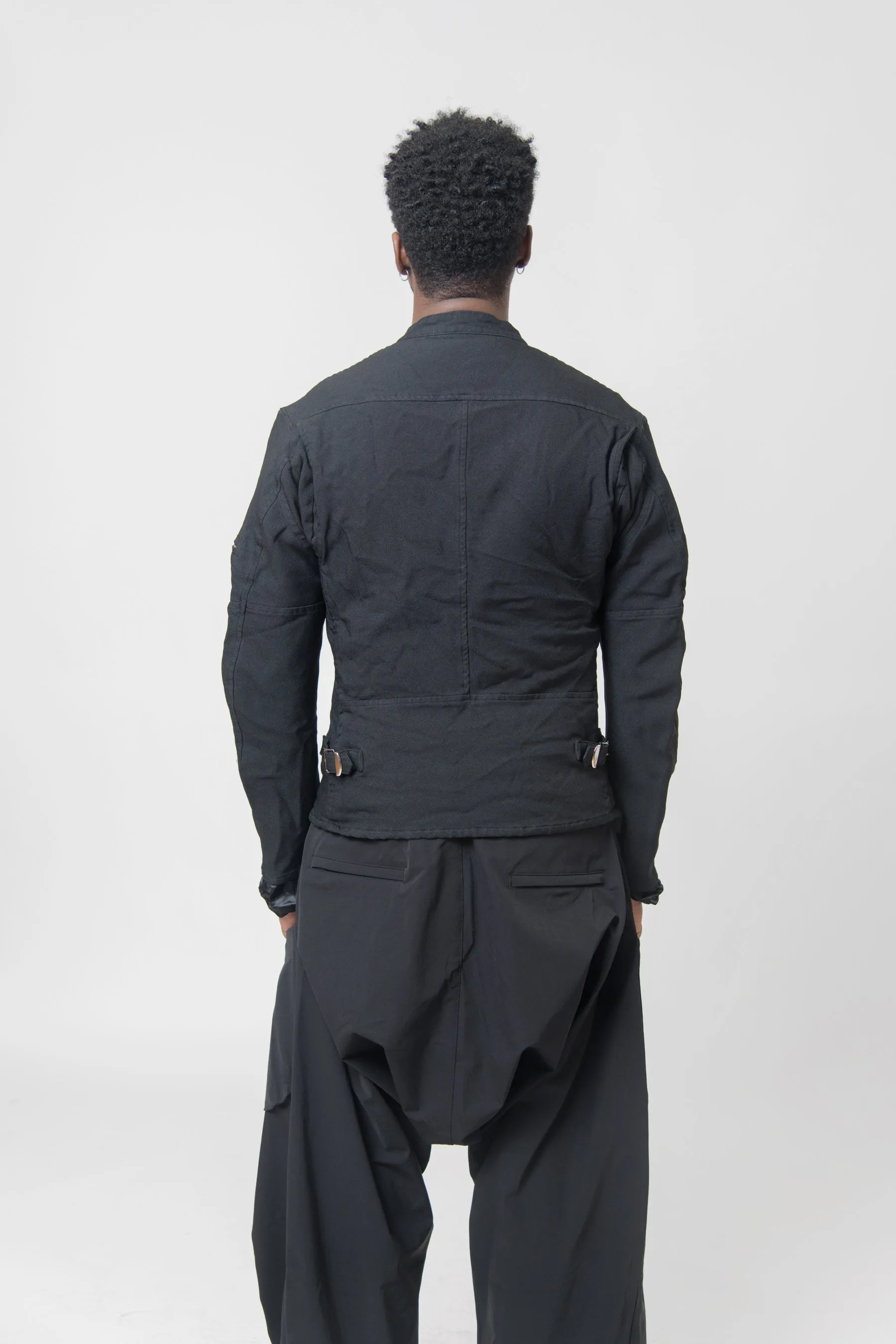 Overdyed Moto Jacket Black WL-J028