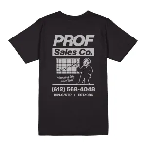 PROF "Sales Co" Black T-Shirt