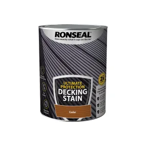 Ronseal Ultimate Protection Decking Stain - Cedar 5L