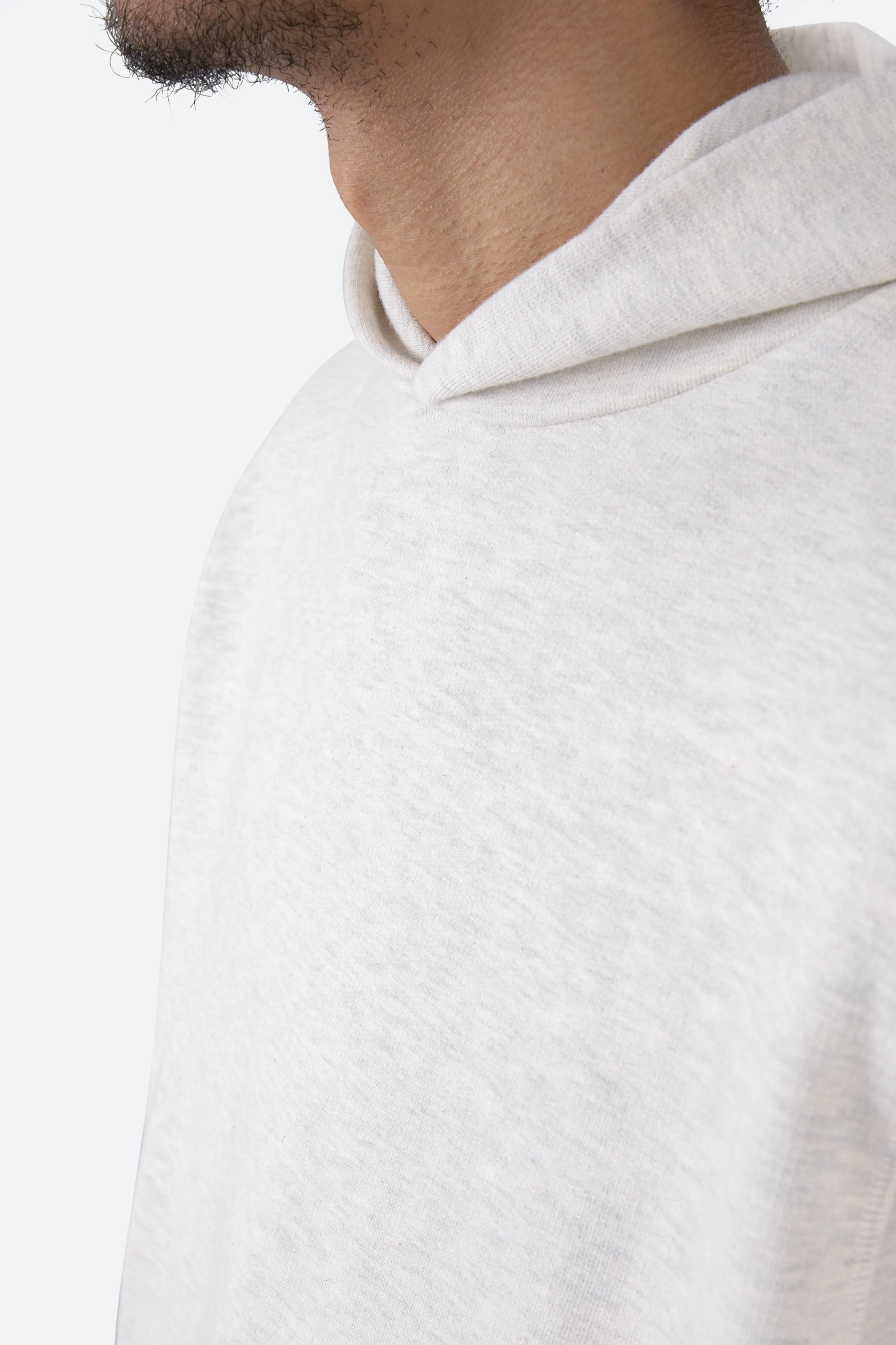 Side Zip Hoodie - Grey