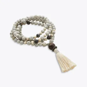 Silver & Sage Starlit Path Mala