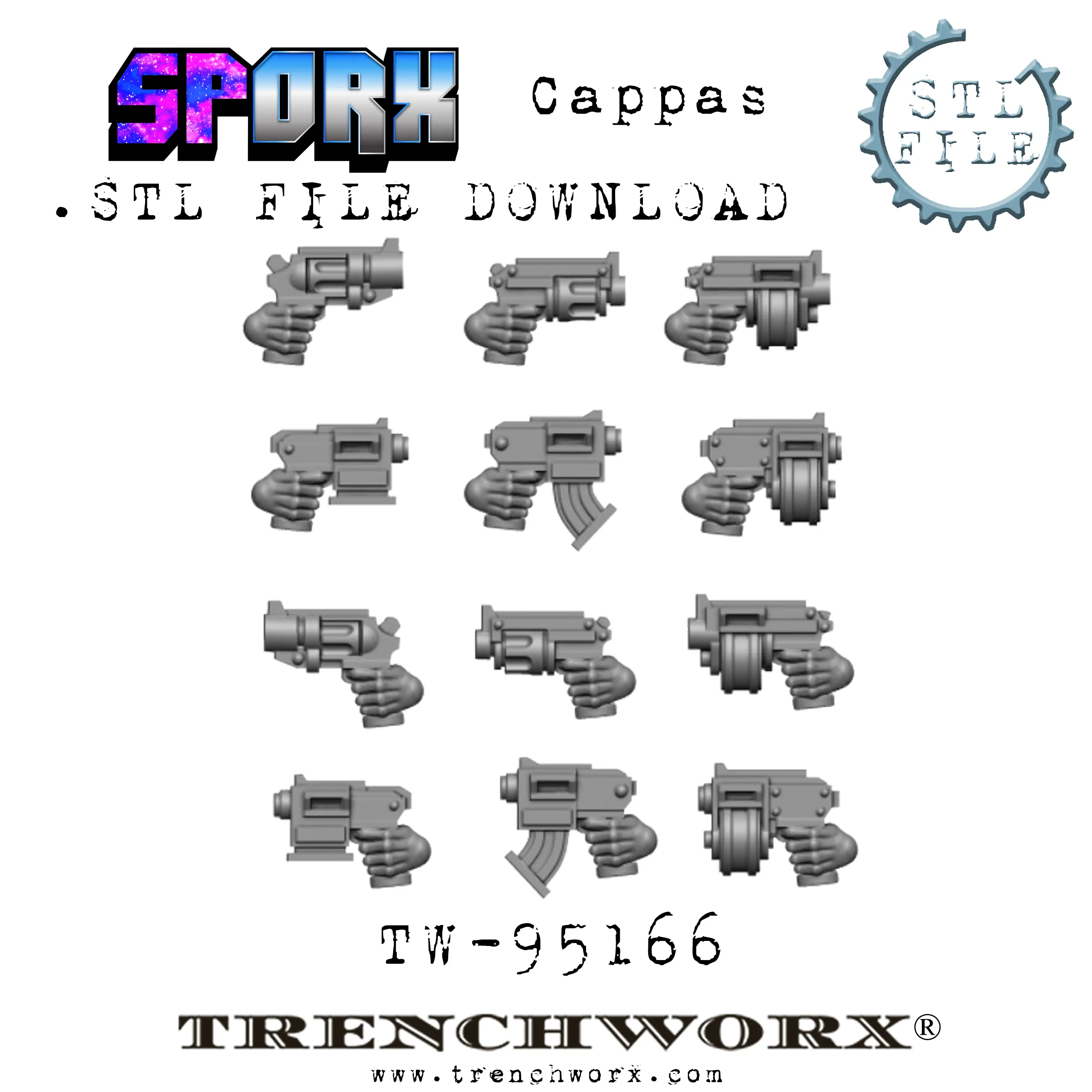 SpOrx Orc Army Battle Bundle .STL Download