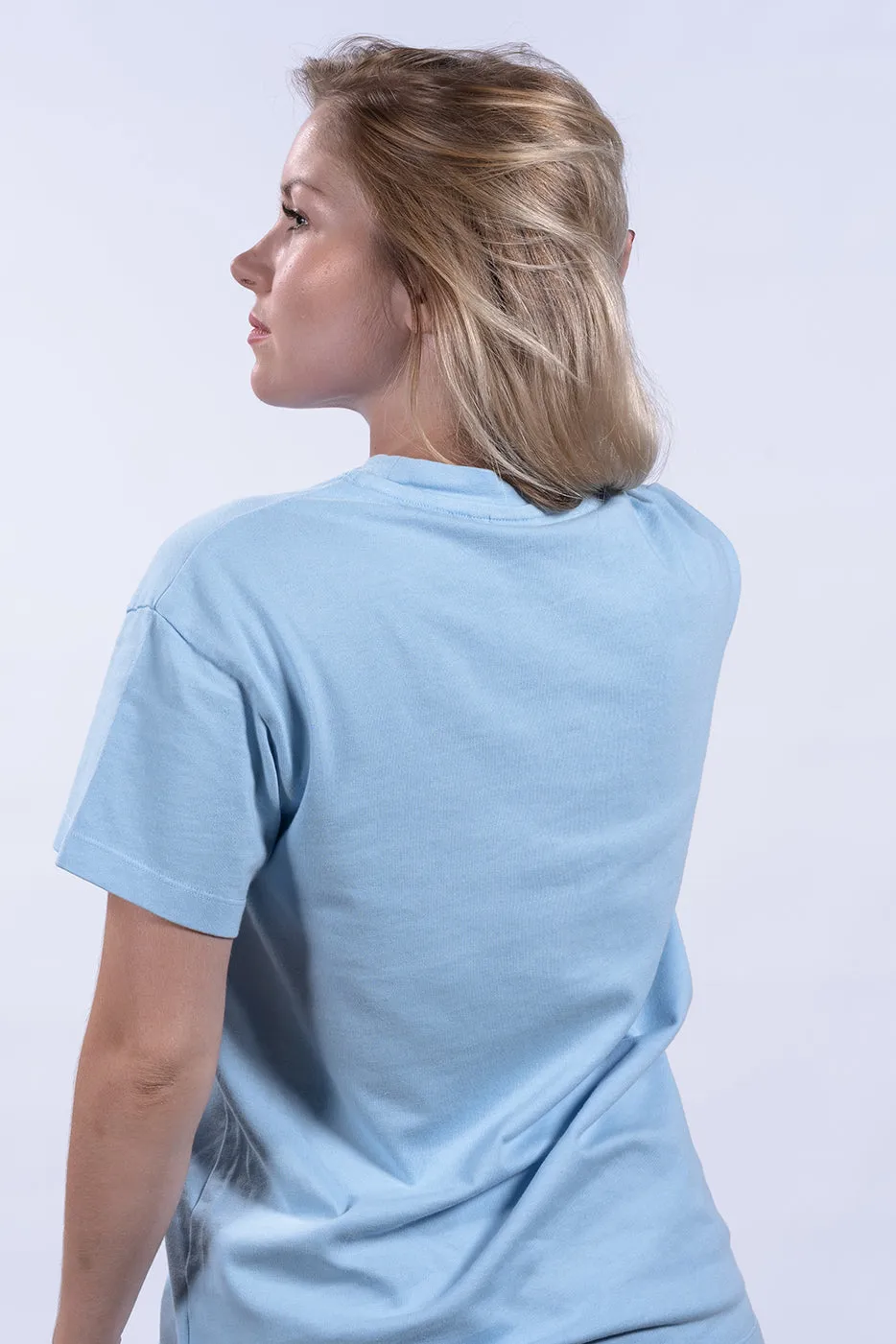 T-Shirt Bleu Clair