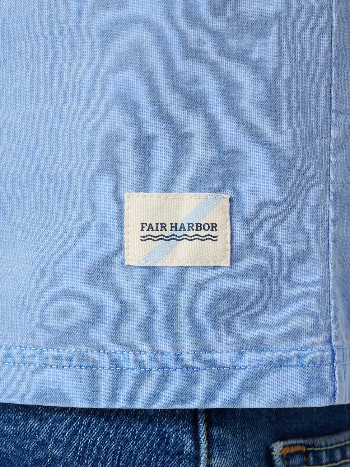 The Saltaire Tee | Light Blue