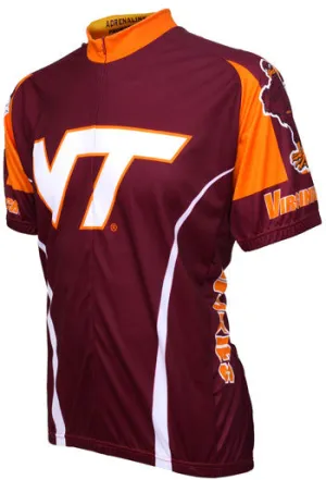 Virginia Tech Men's Cycling Jersey (S, M, L, XL, 2XL, 3XL)