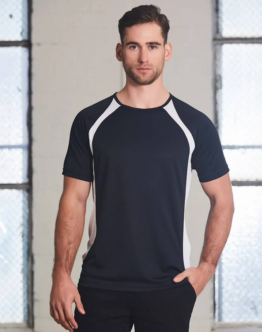 Winning Spirit Men's Sprint CoolDry Athletic Tee Shirt(TS71)