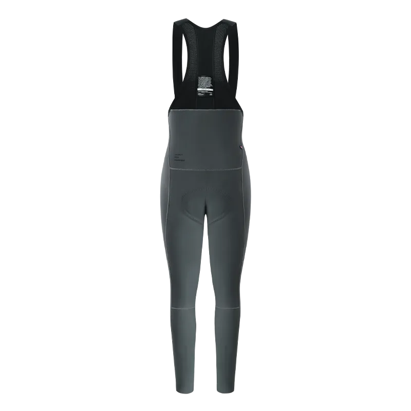 Women's Thermal Bib Tights SI-1 ShiNe-Goose Grey